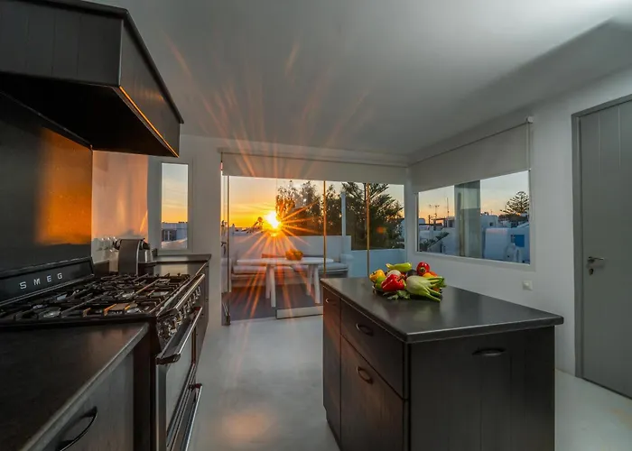 アパート Astra House By Mykonos Mood Mykonos Town